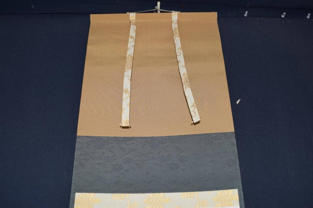 【真作】相国寺管長/梶谷宗忍/一行書/夢中夢/掛軸☆宝船☆Y-793　JM