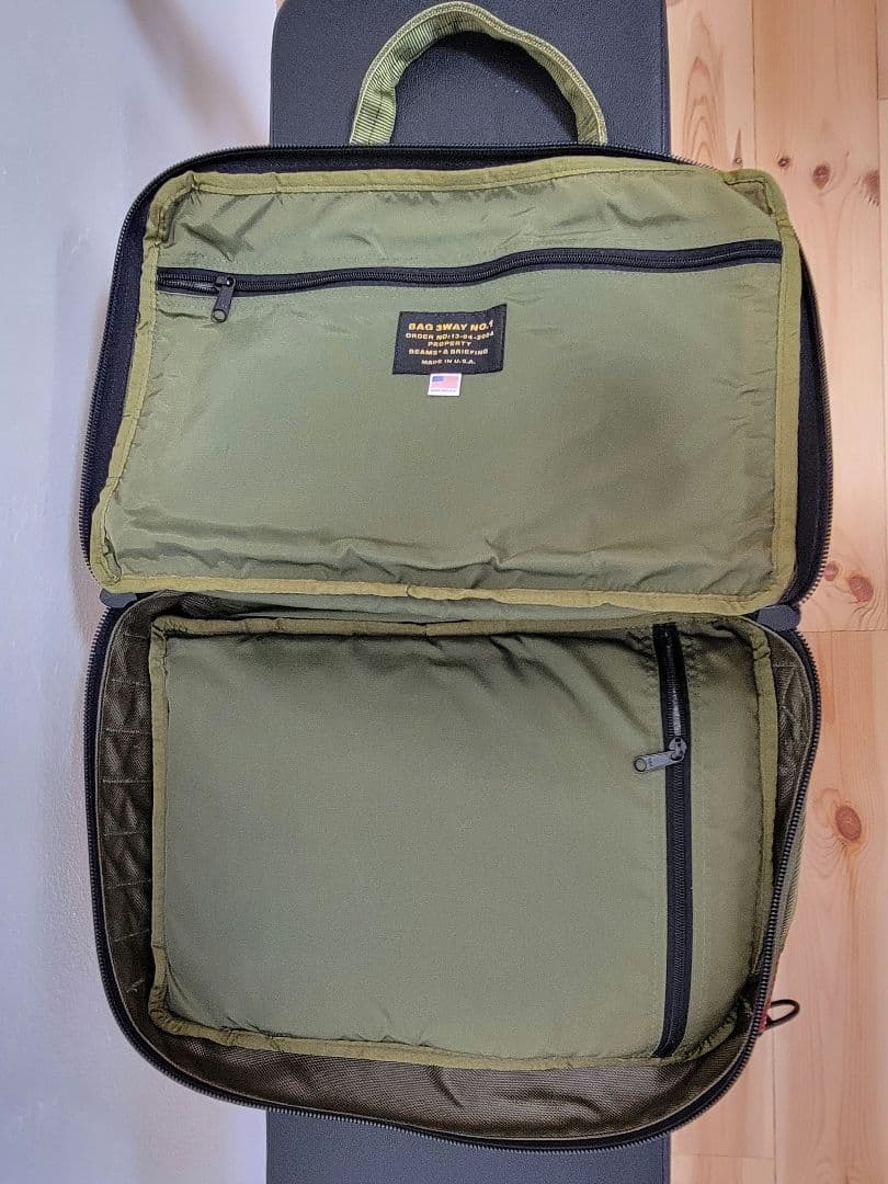 【希少】BRIEFING × BEAMS PLUS 別注3WAYBAG