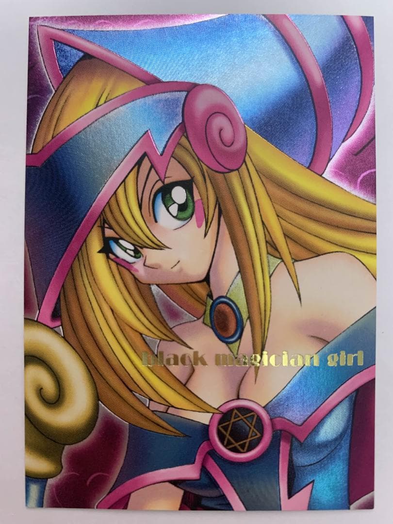 【美品】遊戯王 DDM ブラックマジシャンガール ピンク レリーフ