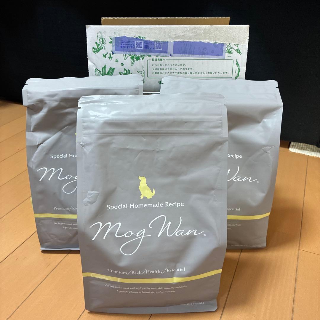 Mog Wan ドッグフード 1.5kg✖️3個