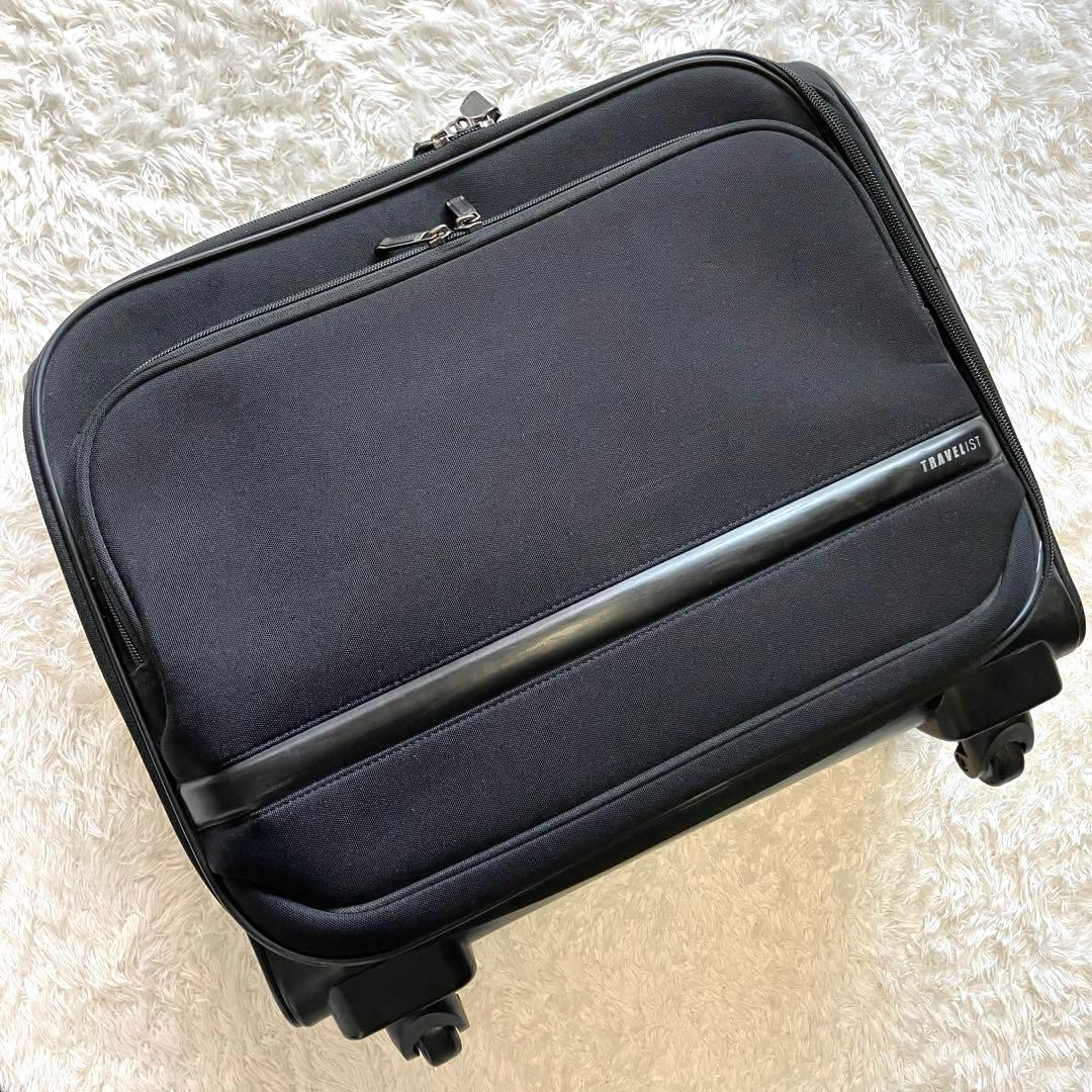 【美品】TRAVELIST ACE 別注　小型スーツケース　抗菌防臭
