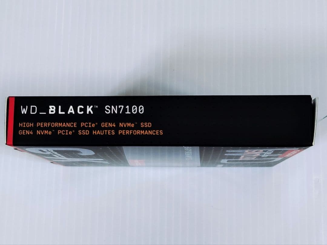 WD Black SN7100 4TB 昨年12月購入 125時間