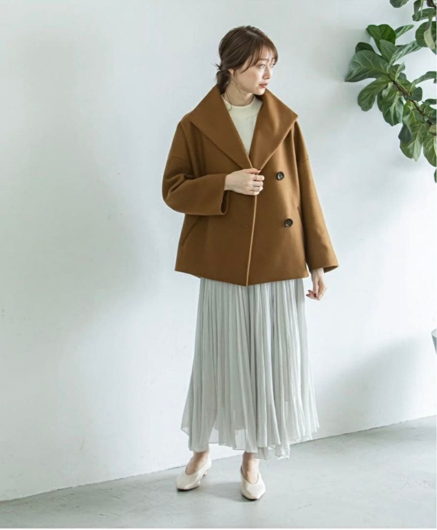 ♡美品♡NOBLE MANTECOオーバーショートコート