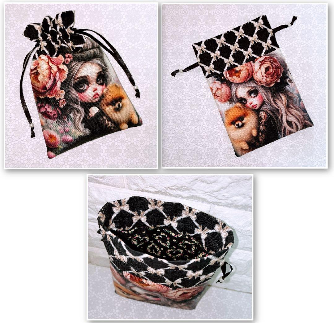 ポーチ＆巾着♡レディパネル