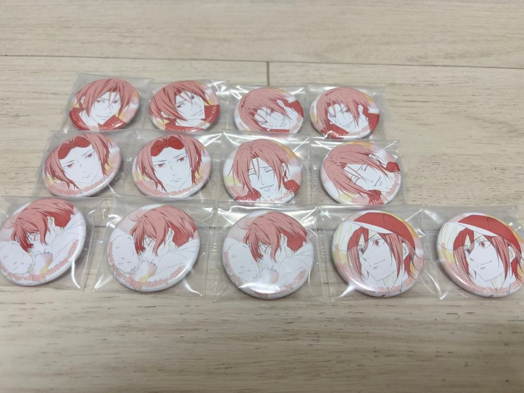 【未使用】Free! 松岡凛 Hopeful Birthday 缶バッジ×13