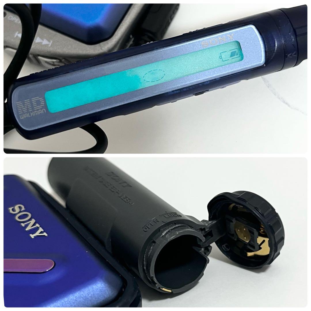 美品 稼動品 SONY ソニー MDウォークマン MZ-E44 MDプレーヤー