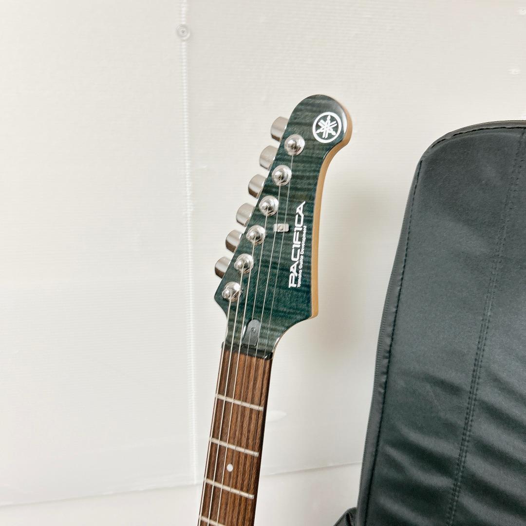 美品 YAMAHA ヤマハ Pacifica212VFM TBL ブラック 黒