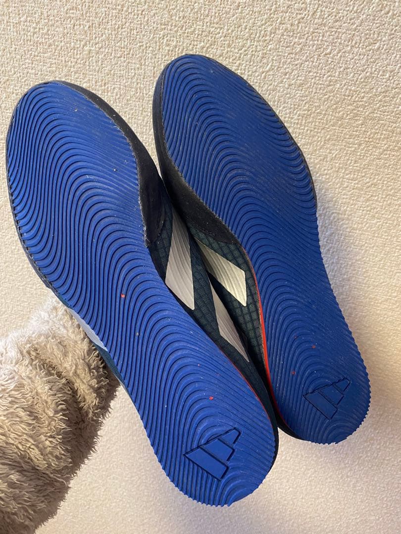 adidas ボクシングシューズ BOX HOG4 レジェンドインク　27cm