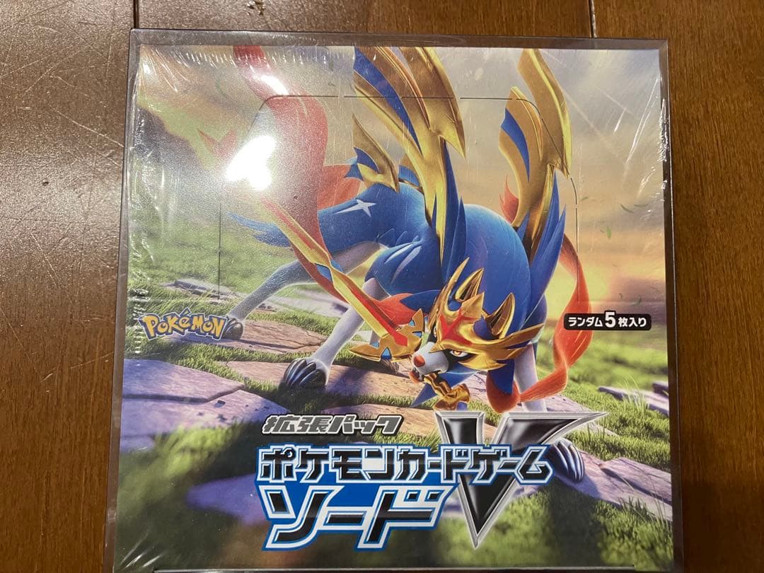 ポケモンカードゲーム シールド ソード　box 未開封シュリンク付き