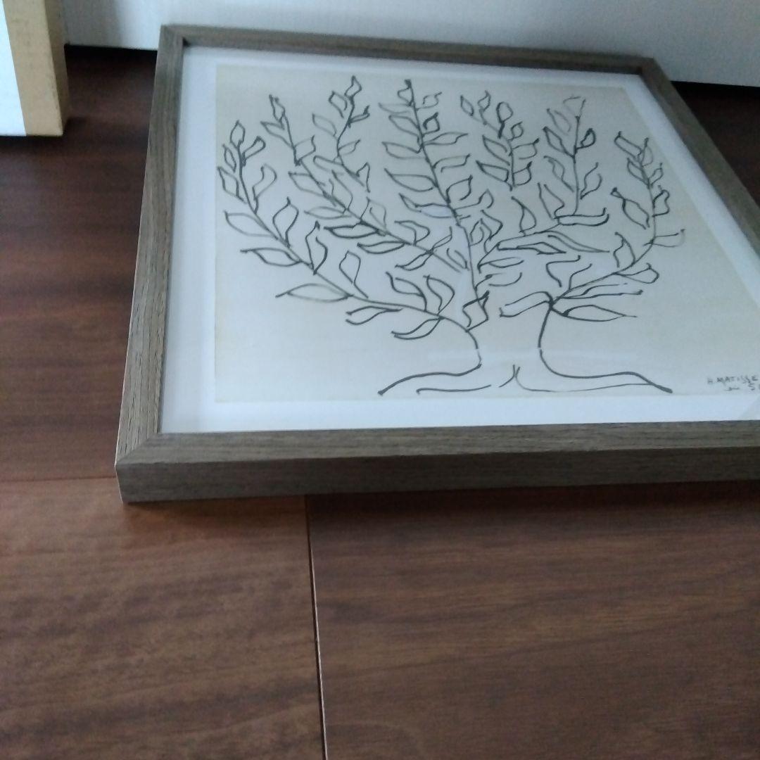 美工社 アートパネル Henri Matisse アンリ・マティス　低木