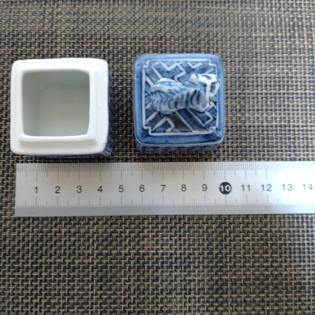 【値下げ】干支　寅　香合　高野正阿弥作