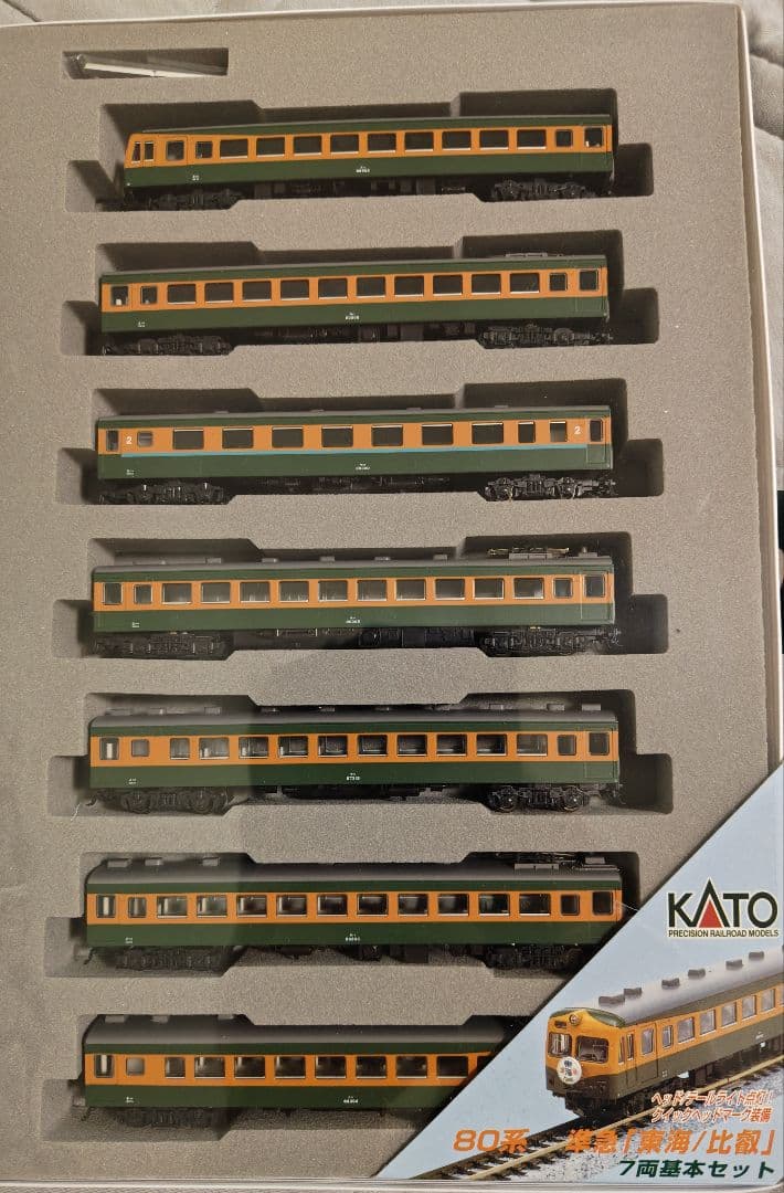KATO 80系 東海/比叡 7両セット