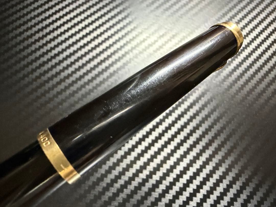 ペリカン 400NN M&K ブラック F 細字 万年筆