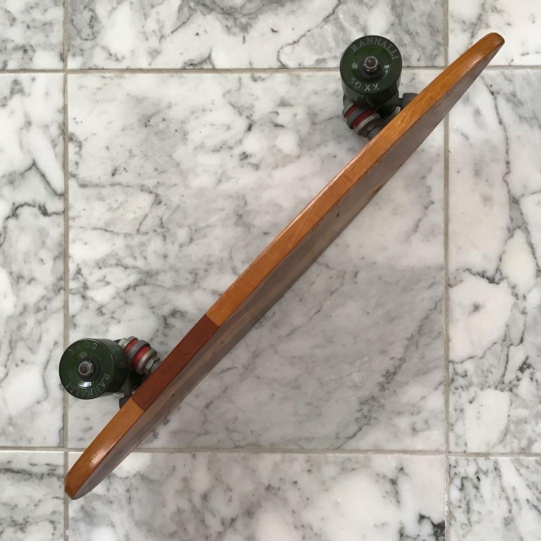 ビンテージ WOODスケートボード 60年代 USA デッドストック