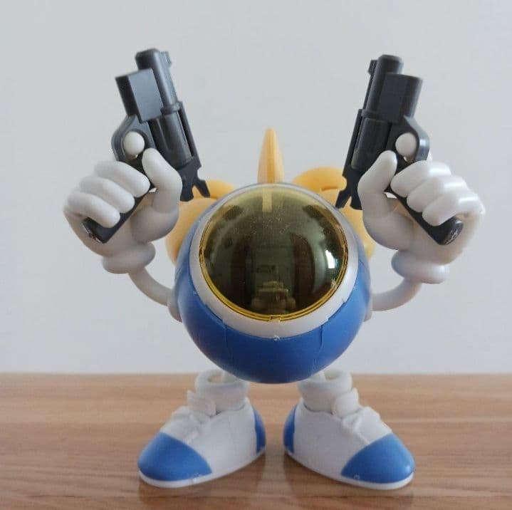 ツインビープラモデル　素人組み立て済み