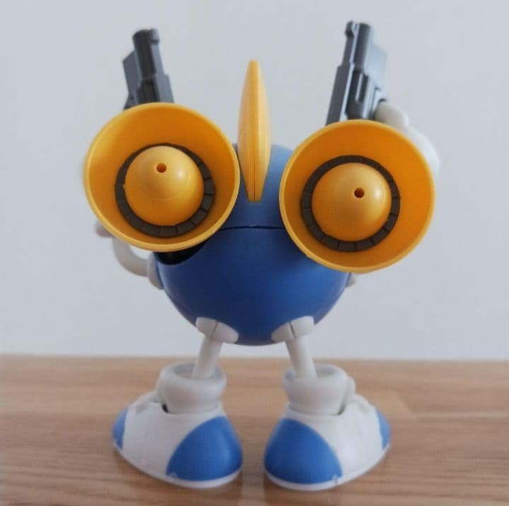 ツインビープラモデル　素人組み立て済み