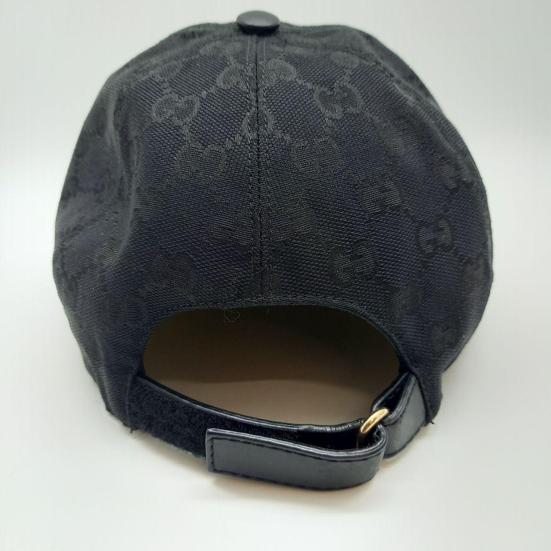 BN グッチ オリジナルGGキャンバス ベースボール キャップ M 58㎝