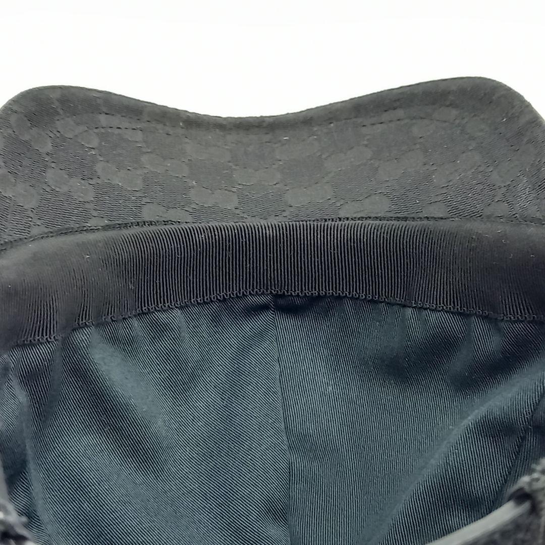 BN グッチ オリジナルGGキャンバス ベースボール キャップ M 58㎝