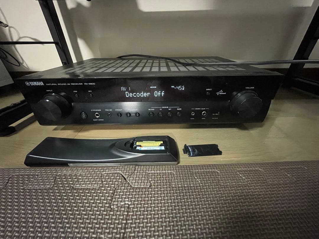ヤマハ Yamaha RX-S600 AVアンプ 本体
