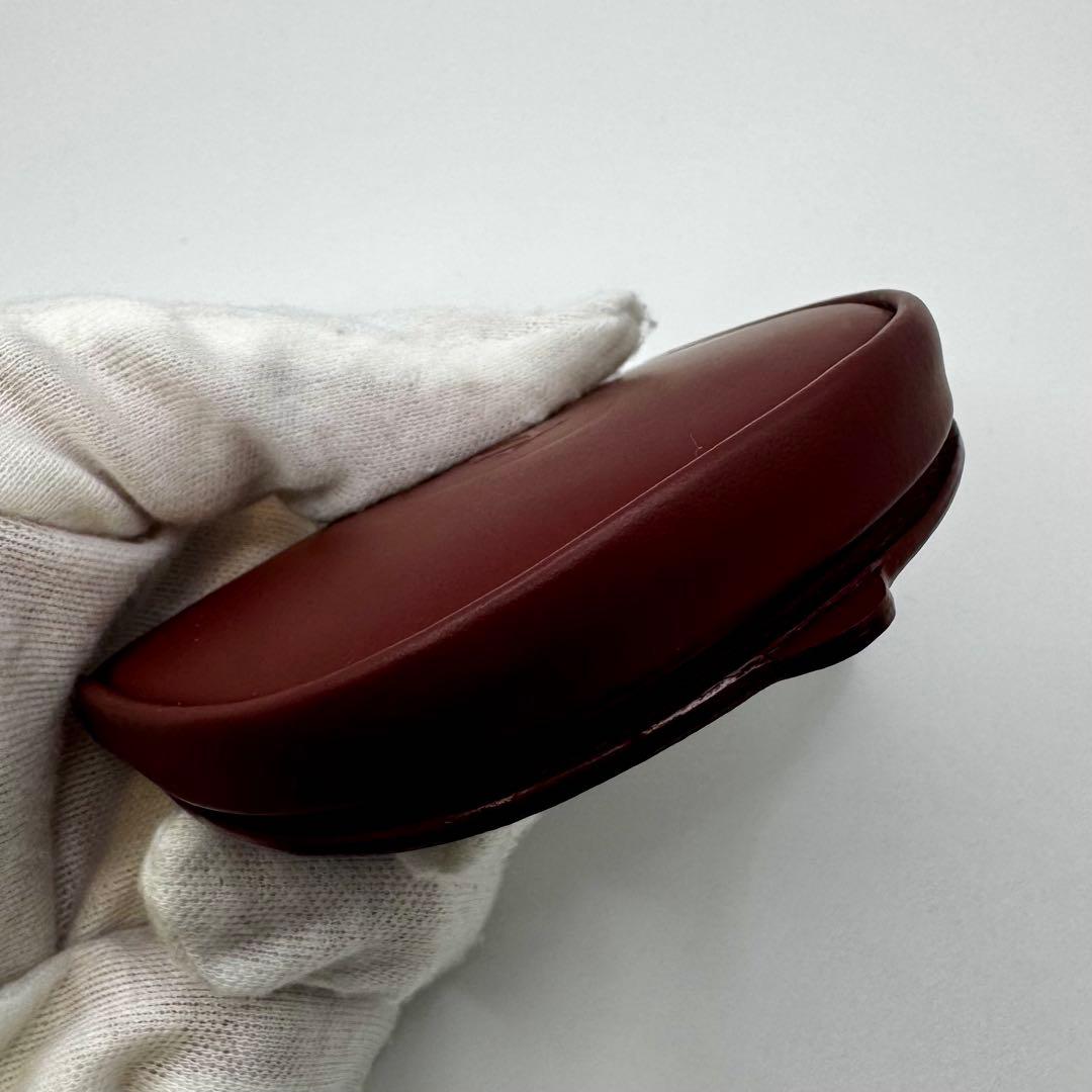 極美品 カルティエ マストライン ケース 小銭入れ レザー ボルドー