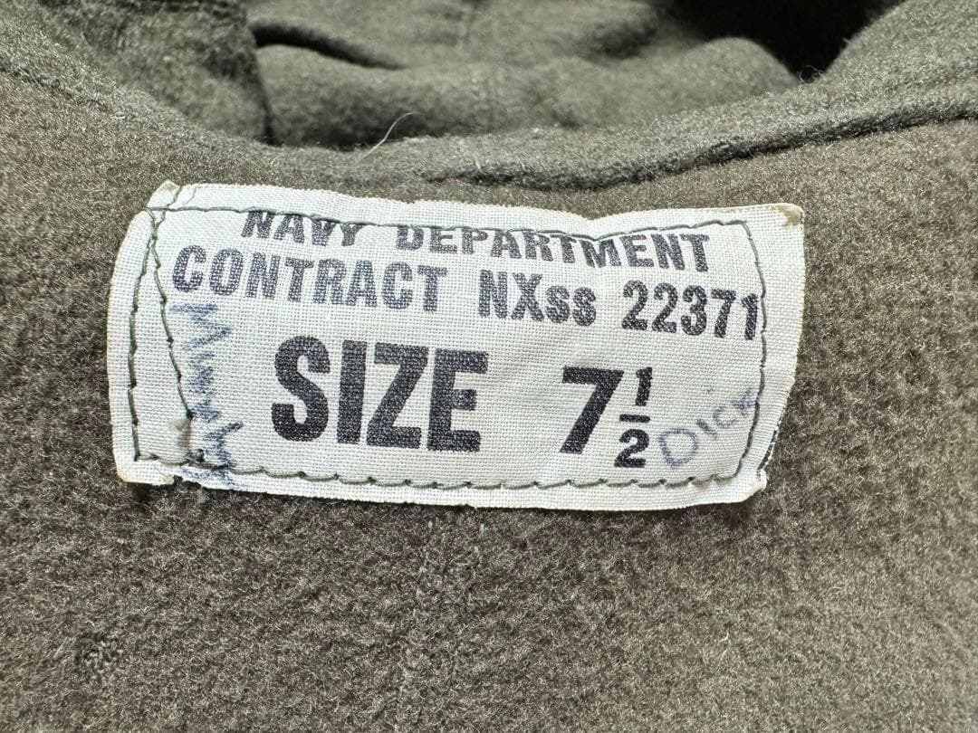 米軍 実物 N-1 デッキキャップ