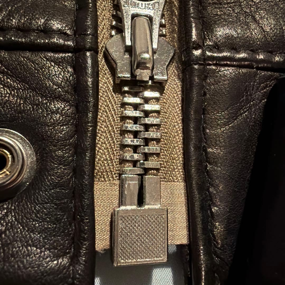 ルイスレザー×リアルマッコイズ ディアスキン ドミネーター 40 ブラック