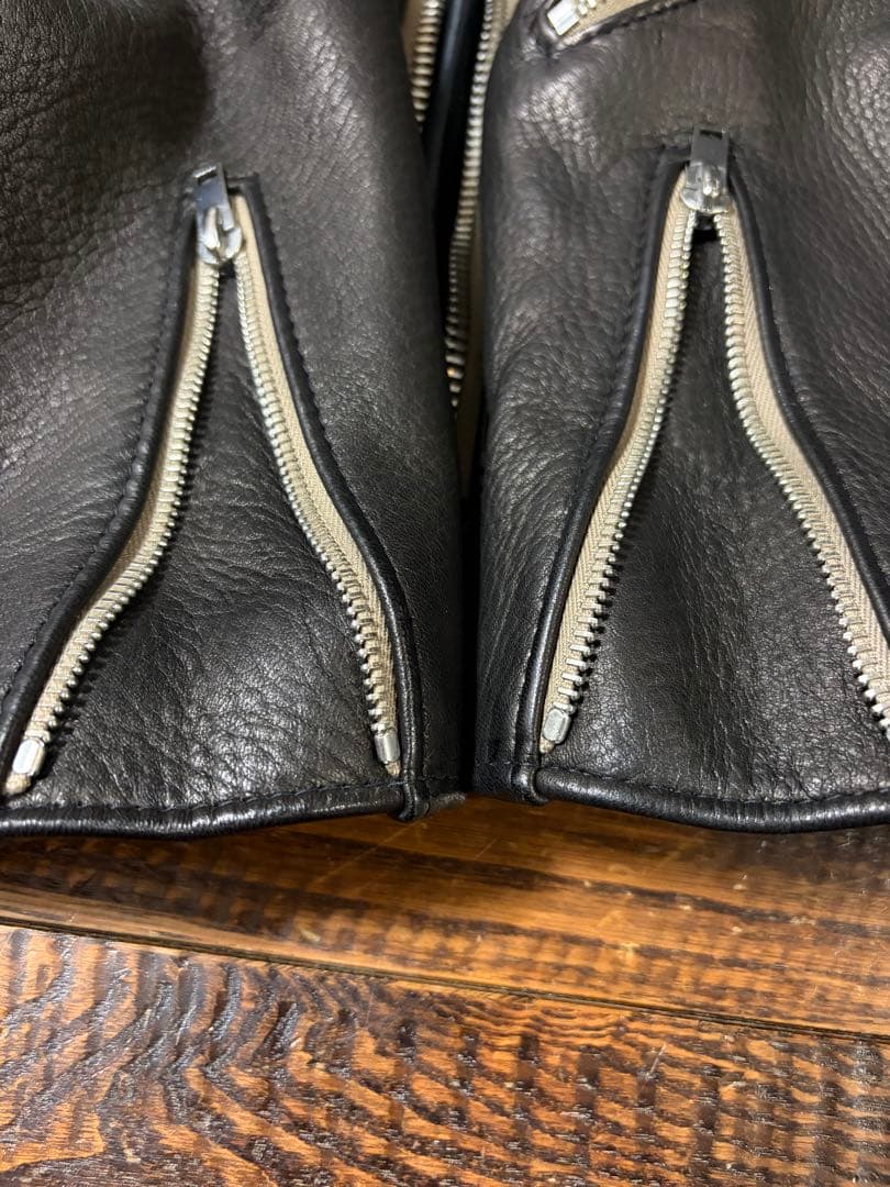 ルイスレザー×リアルマッコイズ ディアスキン ドミネーター 40 ブラック