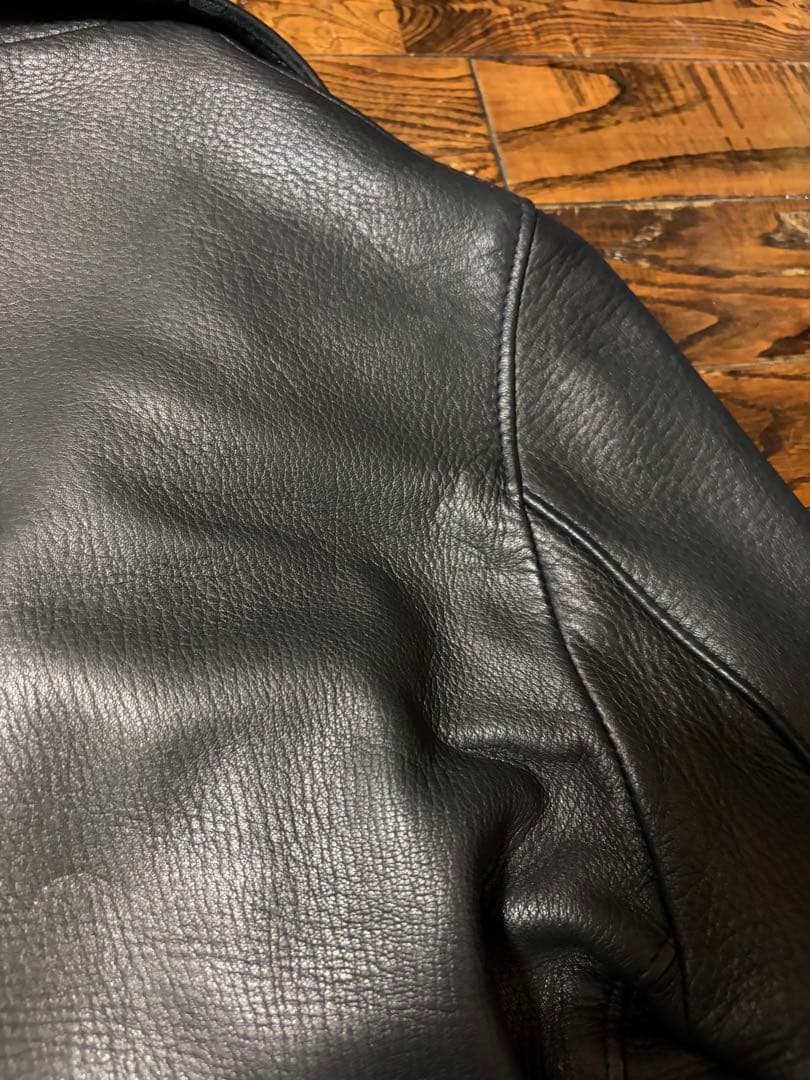 ルイスレザー×リアルマッコイズ ディアスキン ドミネーター 40 ブラック