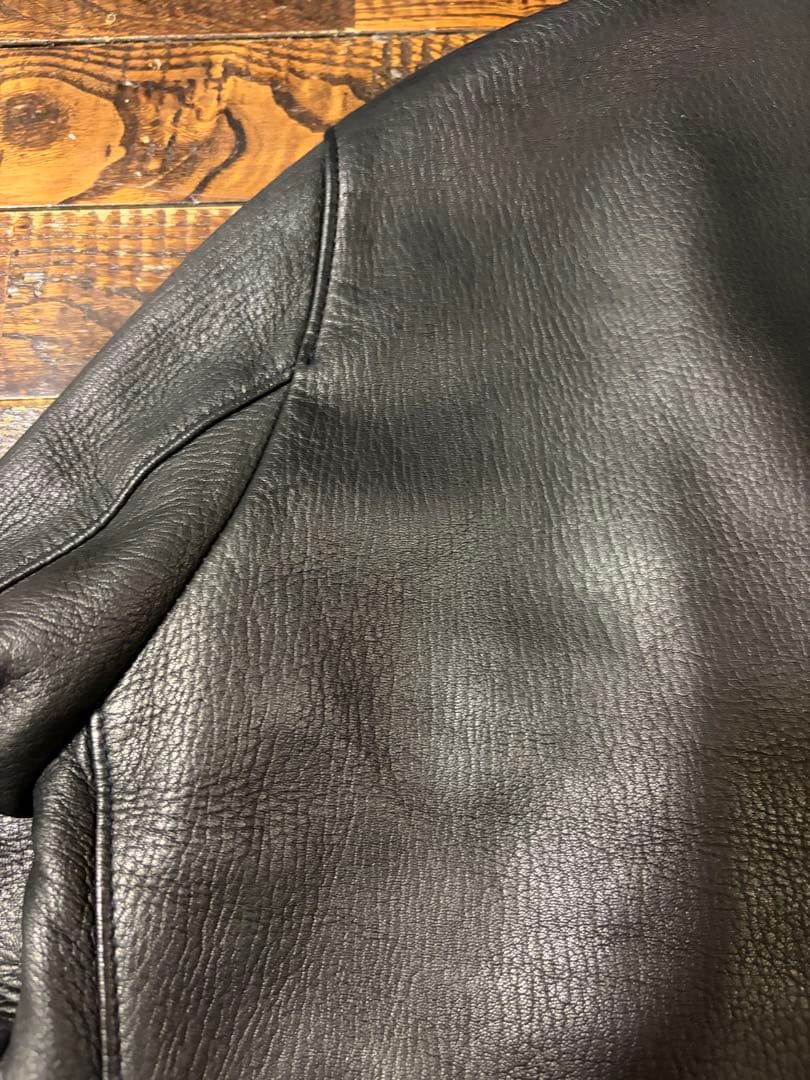 ルイスレザー×リアルマッコイズ ディアスキン ドミネーター 40 ブラック