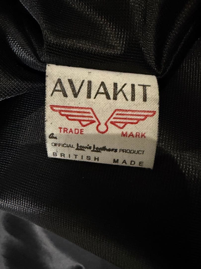 ルイスレザー×リアルマッコイズ ディアスキン ドミネーター 40 ブラック