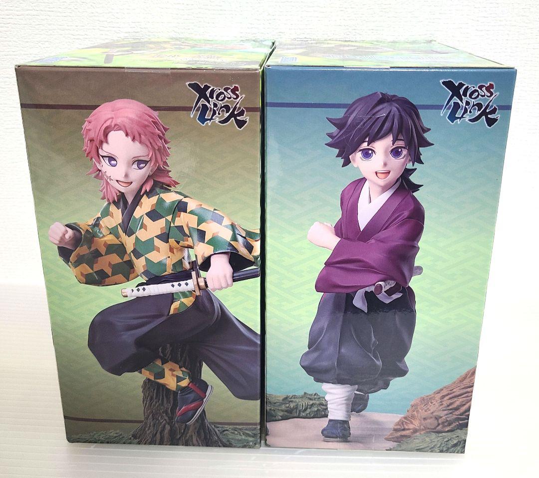 鬼滅の刃　XrossLink フィギュア　幼少期　冨岡義勇　錆兎　ぎゆう　さびと