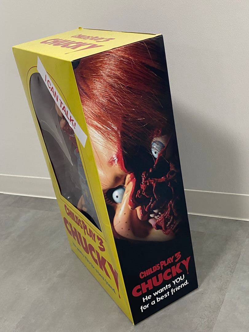 〈美品〉ピザフェイス チャッキー フィギュア with サウンド