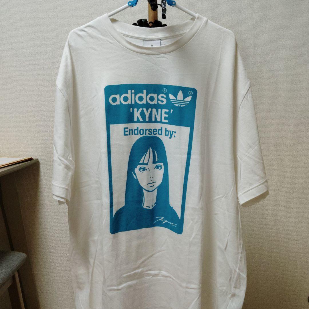 y*a様 adidas KYNE Tシャツ XL ホワイト　激レア　新品未使用品
