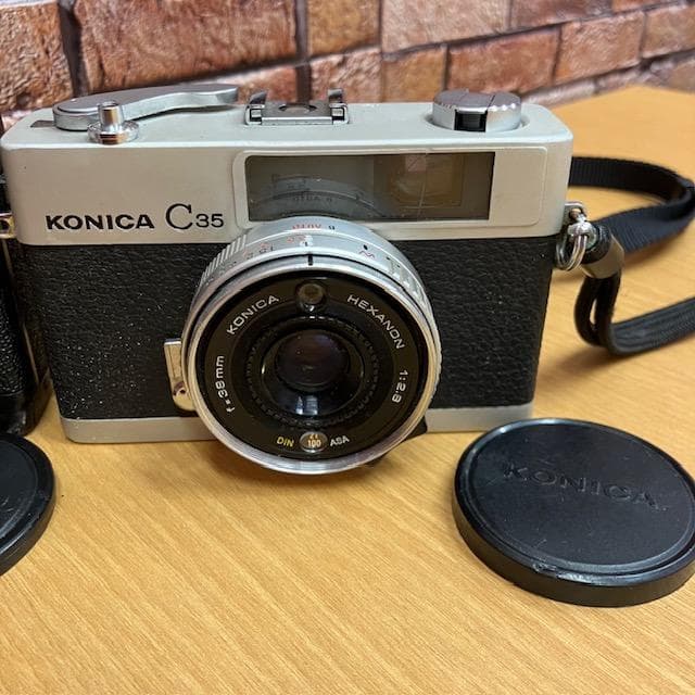 ●KONICA　C35　二個セット【ジャンク品】