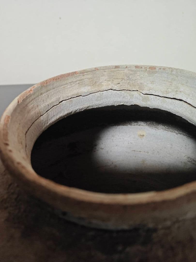 猿投薬壺　須恵器　白瓷　初源灰釉陶器　奈良時代　飛鳥　白鳳　古代　日本の美　稀少