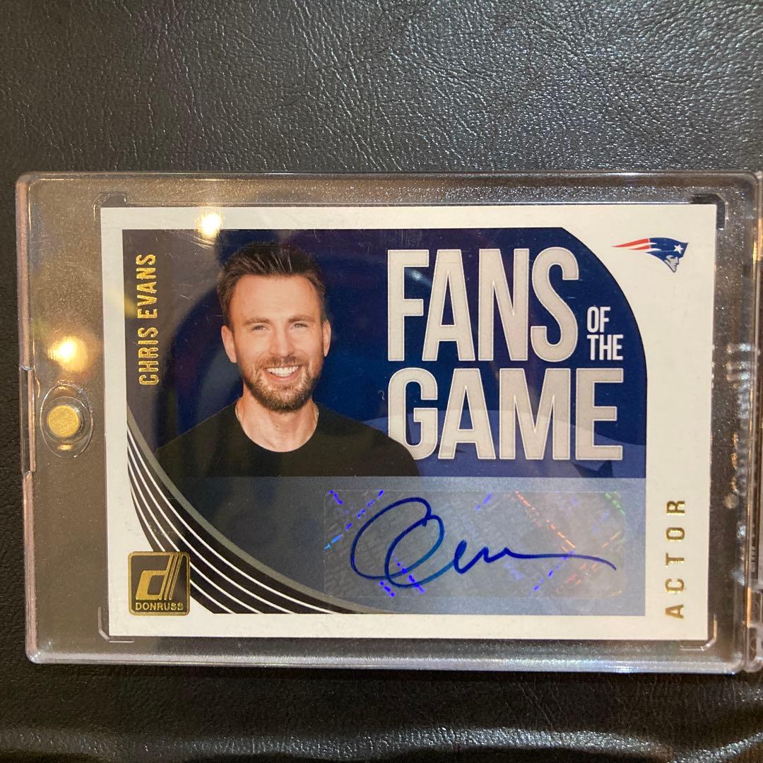 クリスエバンス  キャプテンアメリカ  直筆サイン　マーベル