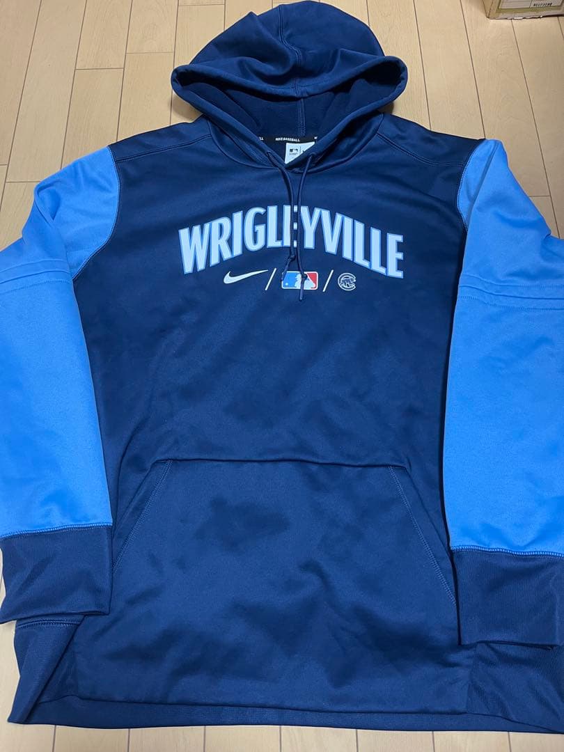 MLBシカゴカブスNIKEシティコネクトパーカー鈴木誠也wrigleyville