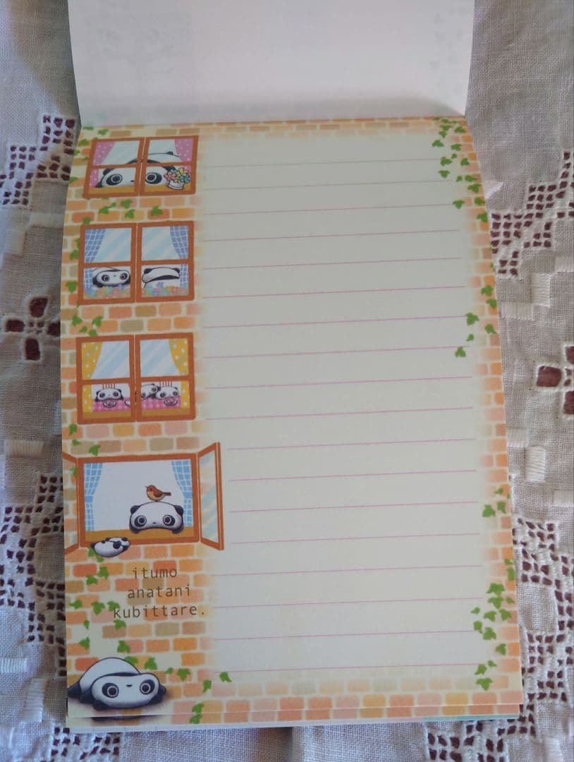 サンエックスキャラクター　たれぱんだ　文房具メモ帳メモパッドノート便箋まとめ売り