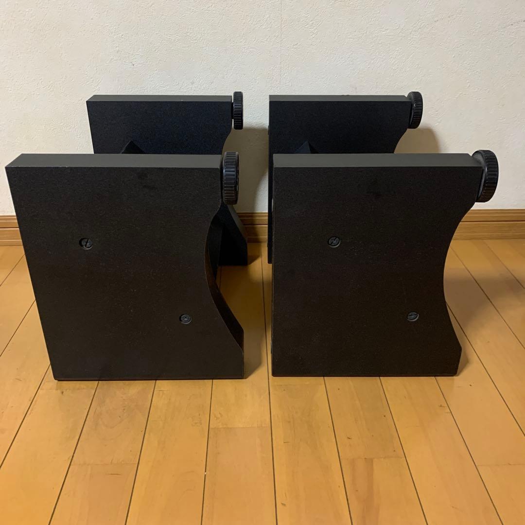傾き調整足付き スピーカースタンド（ペア）
