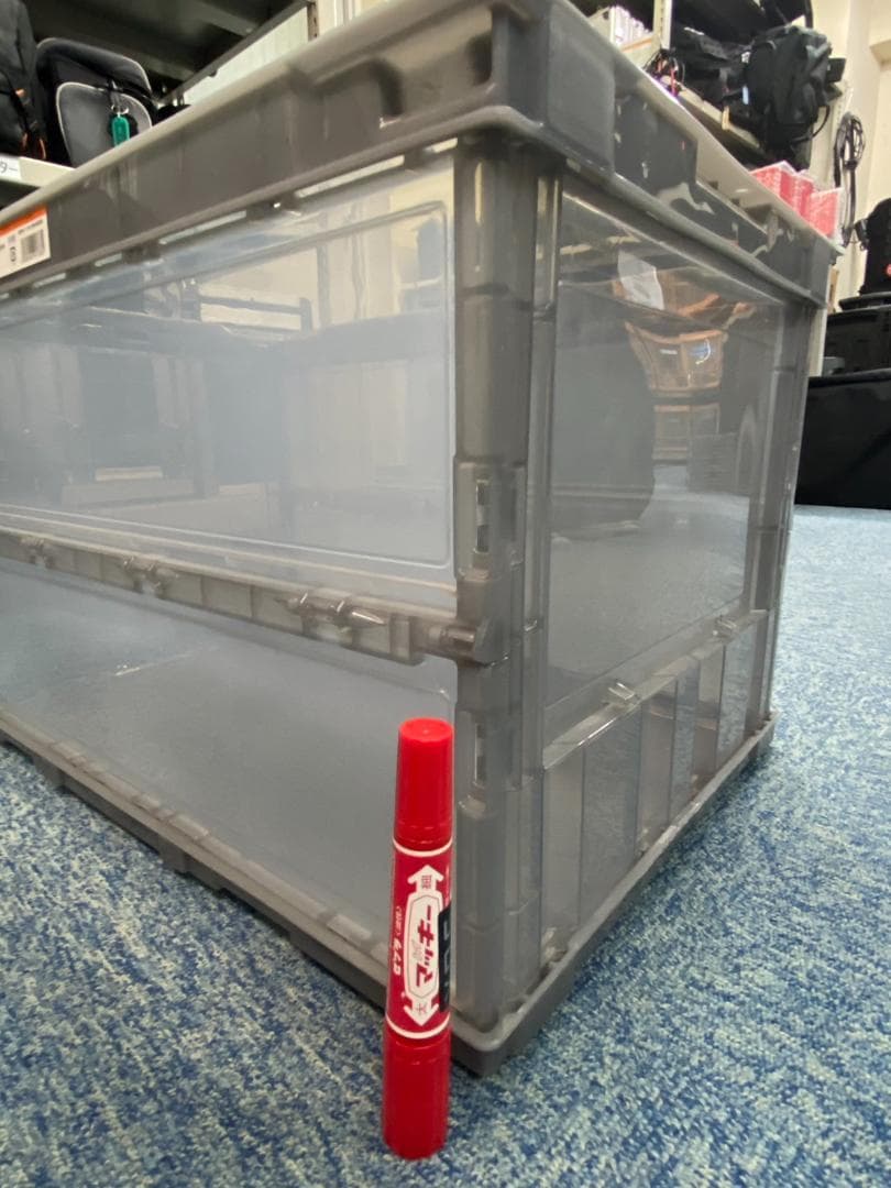 黒２０個TRUSCO　スケルコンオリコン50L 黒　【数量指定可能】