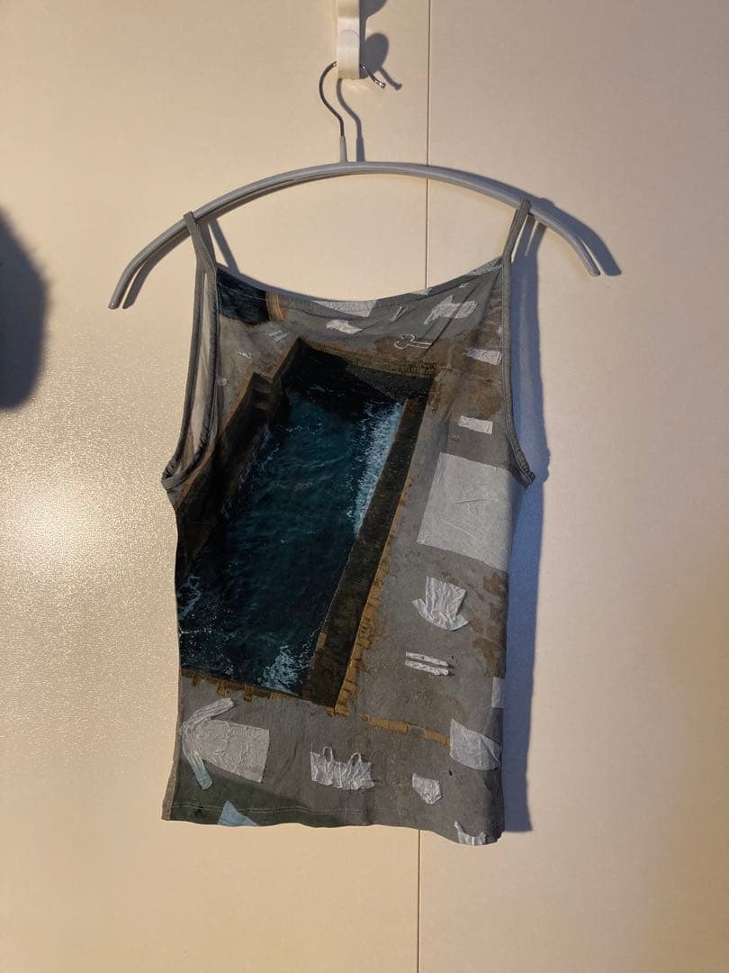 paloma—wool 水の風景プリント Bella hadidタンクトップ