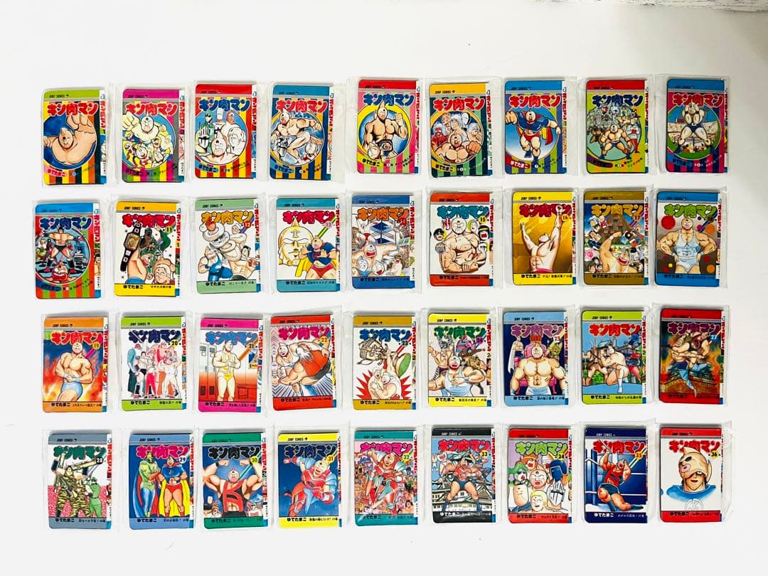 キン肉マン コミックス型マグネット 全36巻コンプリートセット
