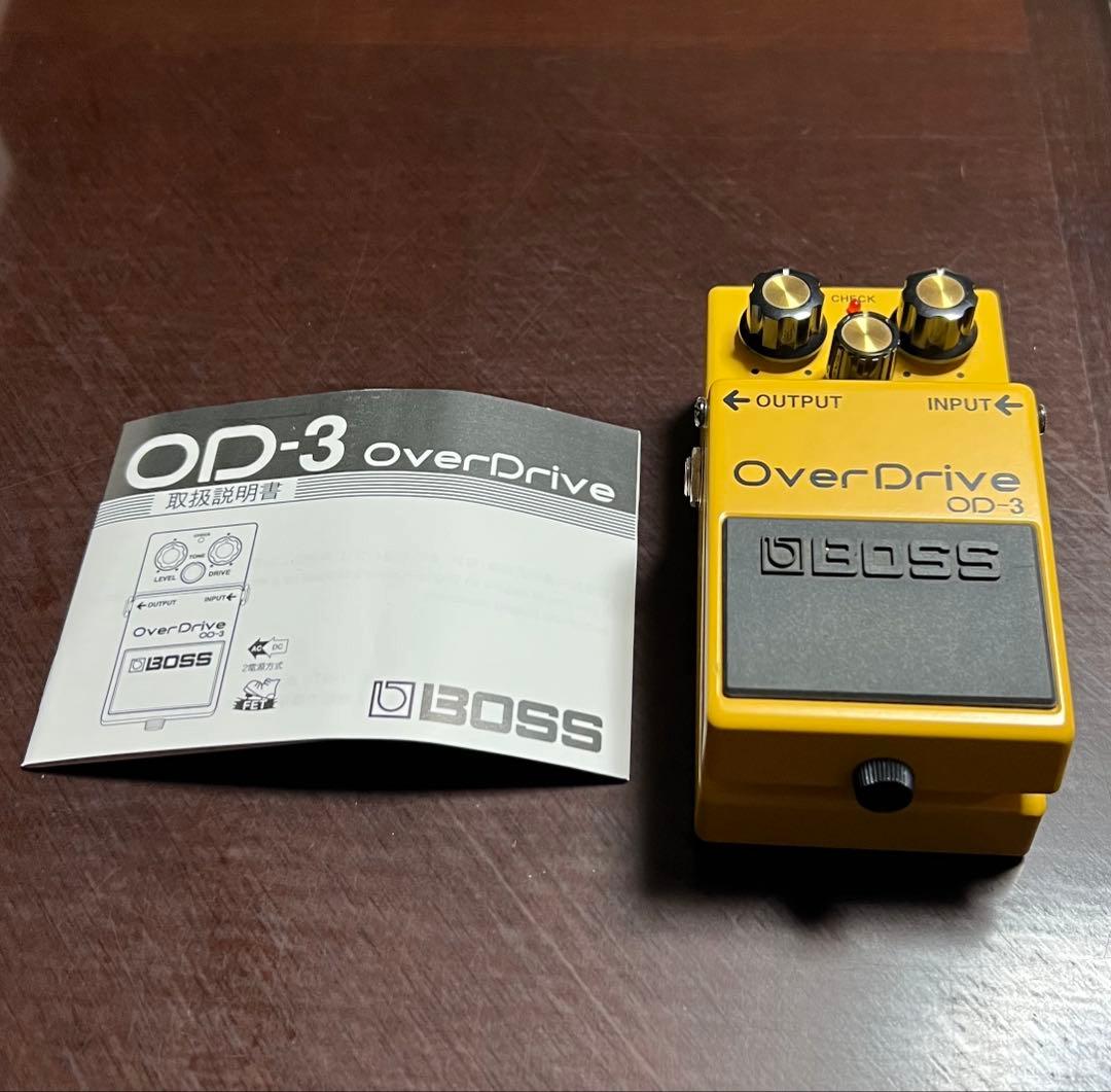 【美品】BOSS OverDrive OD-3 エフェクター