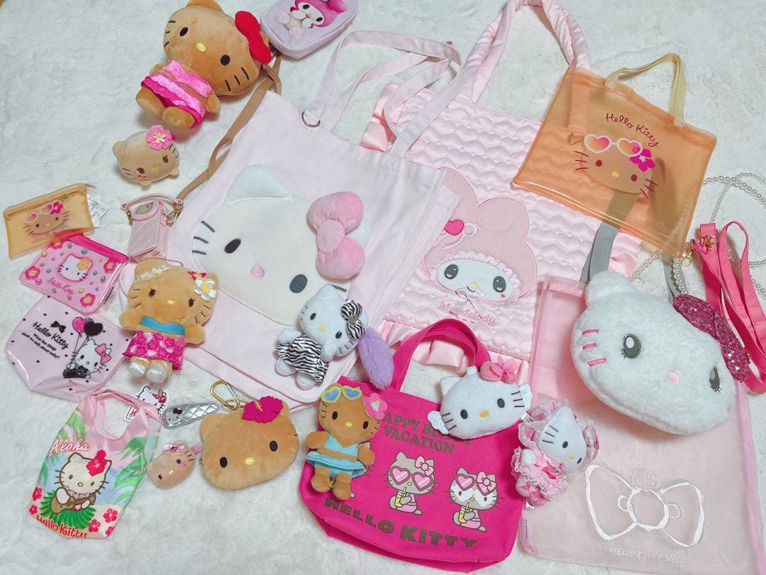 ハローキティ セット♡ぬいぐるみとバッグ セット