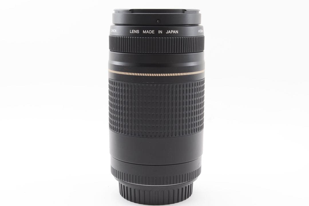 美品/望遠レンズ/Canon EF 75-300㎜1:4-5.6 Ⅱ Φ58㎜