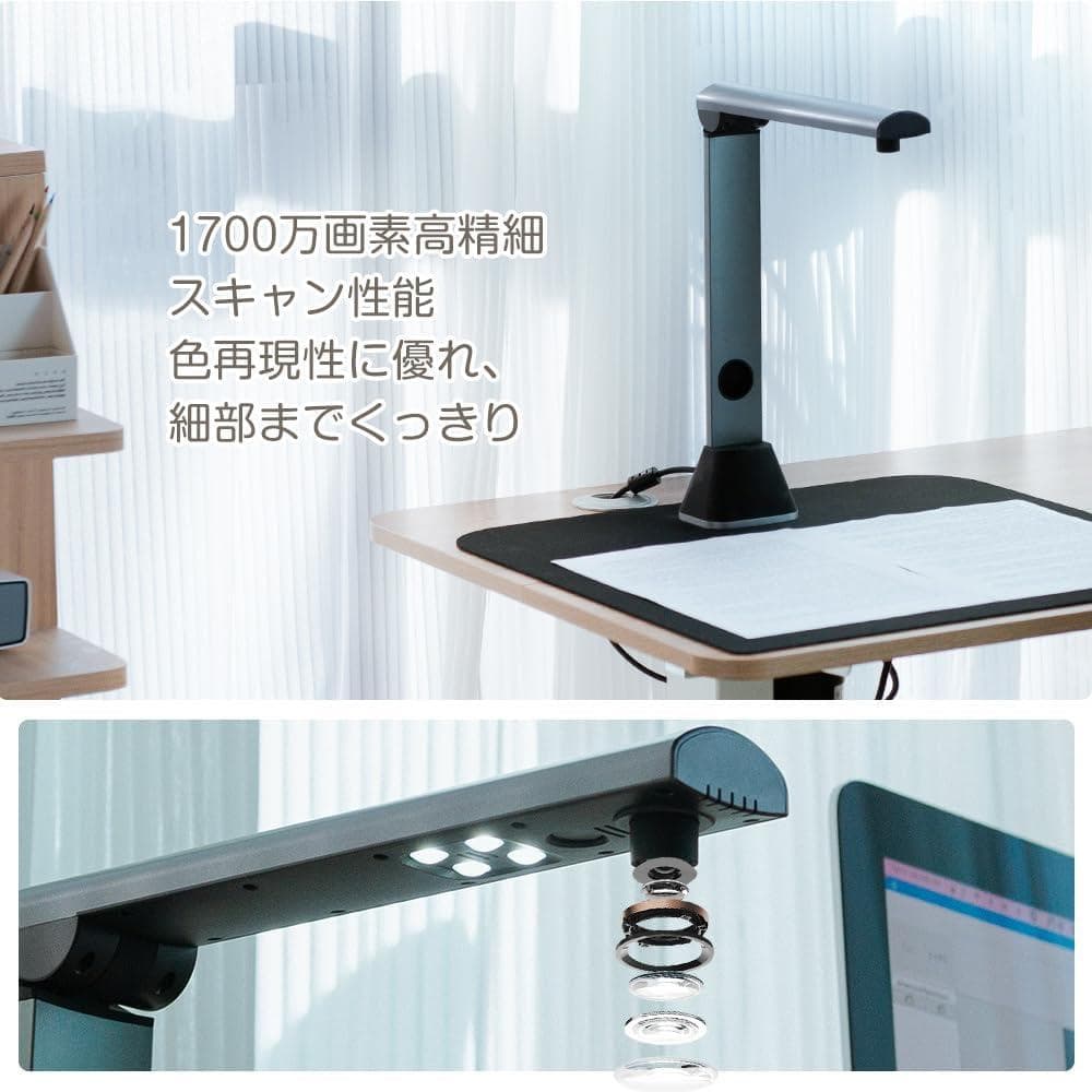 ※新品※1700万 Windows&Mac ドキュメントスキャナー iCODIS