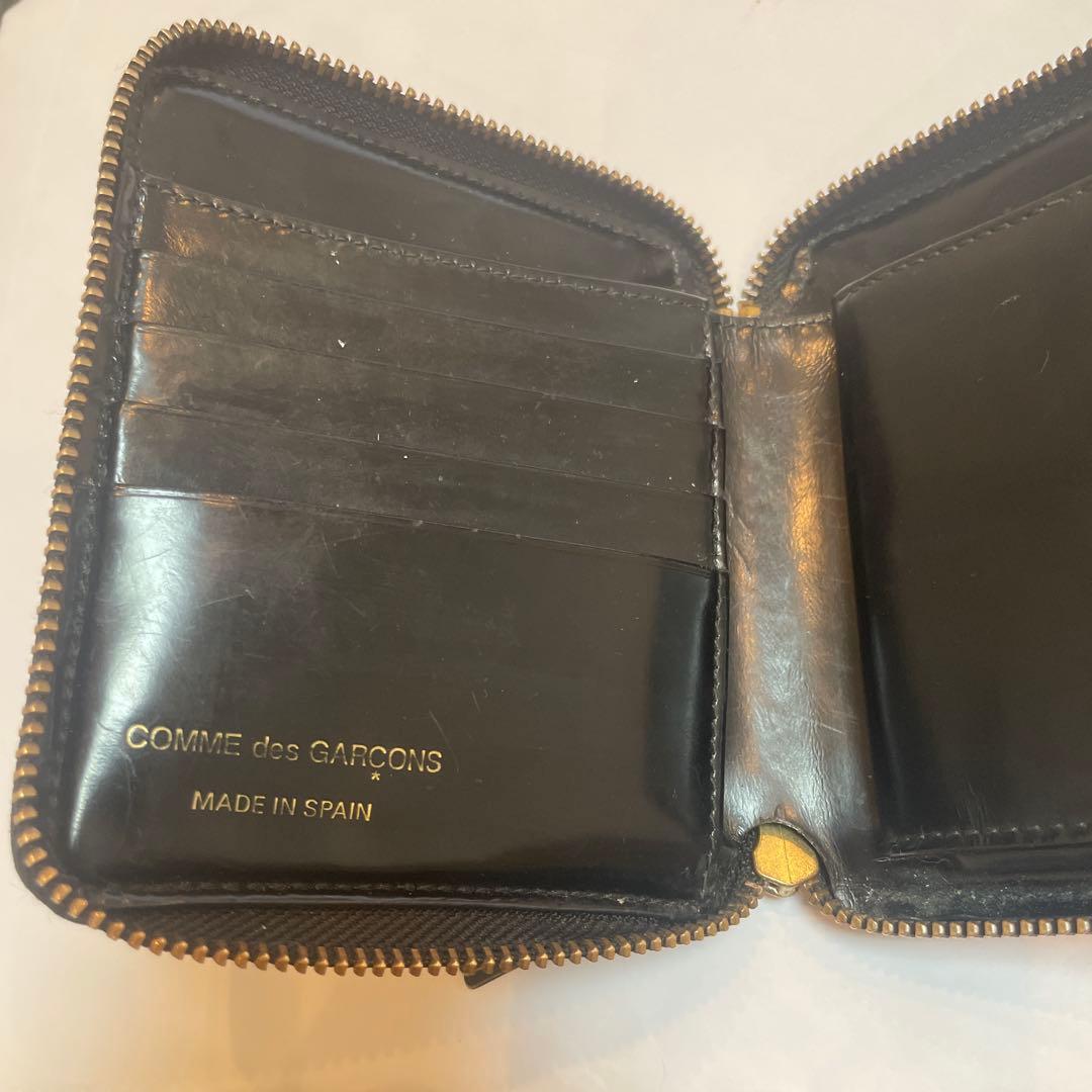 COMME des GARCONS/コムデギャルソン 二つ折り財布 ポルカドット