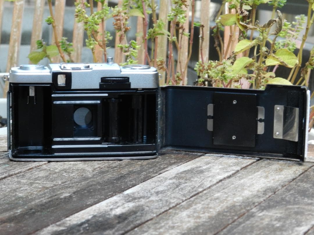 極美品　OLYMPUS PEN EE-2 紫 オリジナル　ハーフフレイムカメラ