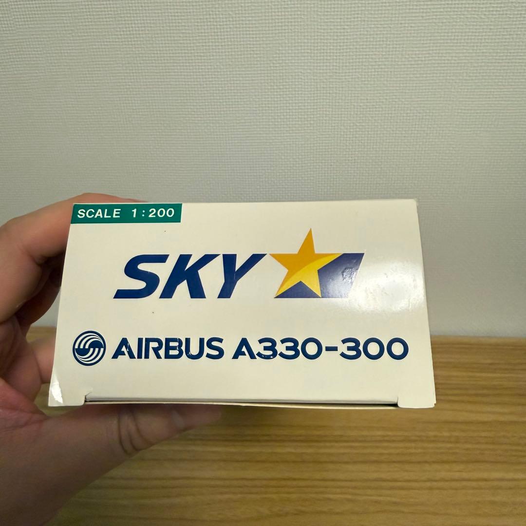 SKYMARK スカイマーク AIRBUS 330-300 モデルプレーン