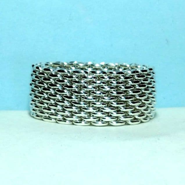 ティファニーサマセットリング 17号～18号　新品仕上げ　ほぼ無傷未使用に近い